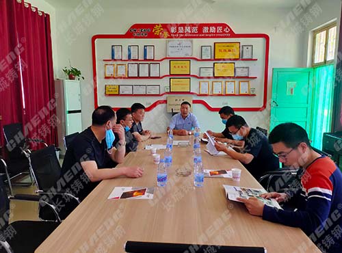長(zhǎng)城鑄鋼與客戶攜手同行，共創(chuàng)美好未來！